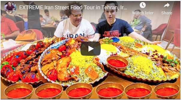 أفضل 7 أكلات الشارع في إيران!