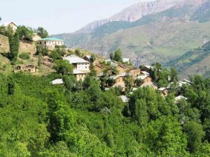 قرية أشكورات في مدينة رامسر شمال ايران