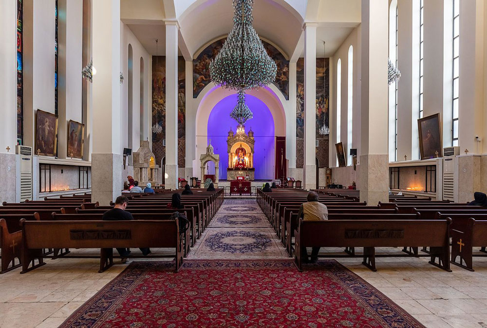  -كنائس في إيران -سيركيس المقدس والعمارة في العصور الوسطى