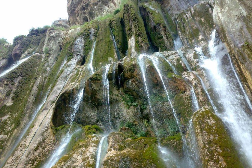شلال مارجون في محافظة فارس (شيراز) الإيرانية