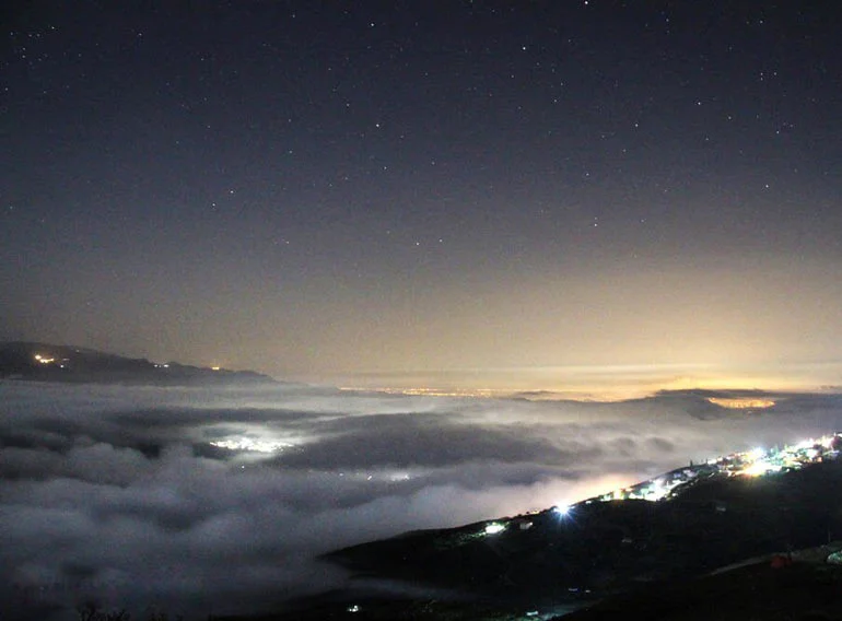 صورة جميلة لمرتفعات فيلباند في الليل