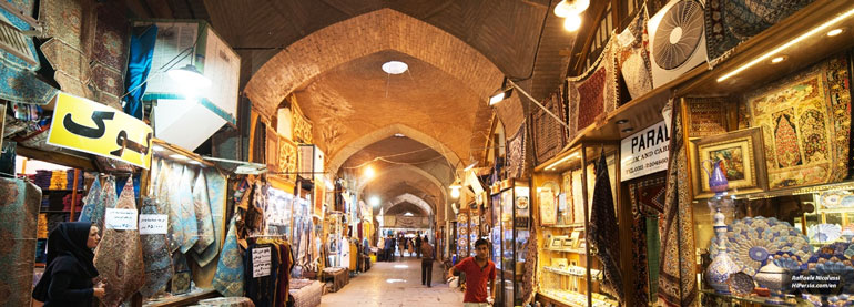 السوق من معالم مدينة اصفهان