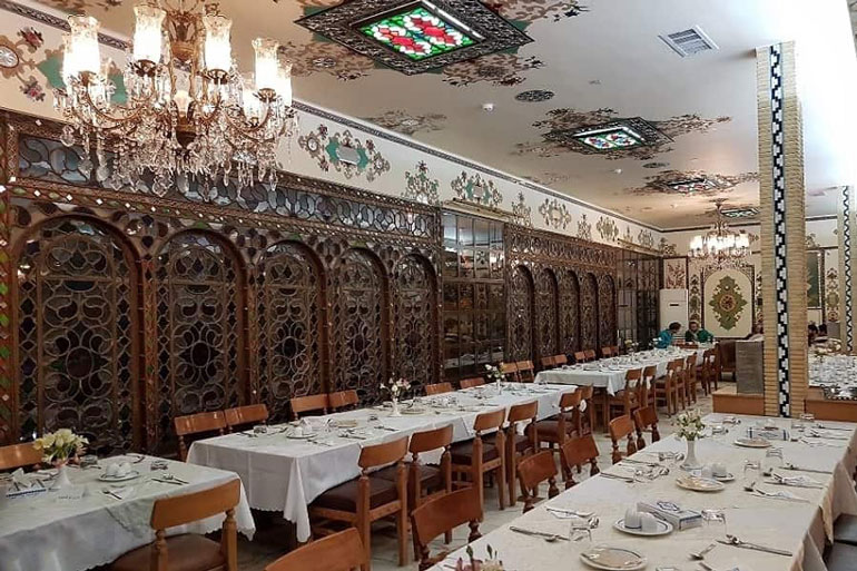 مطعم شهرزاد في مدينة اصفهان