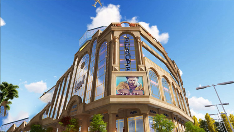 مركز أوروبا (Europe Mall) في بابلسر