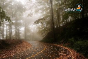 هطول الأمطار في شمال إيران