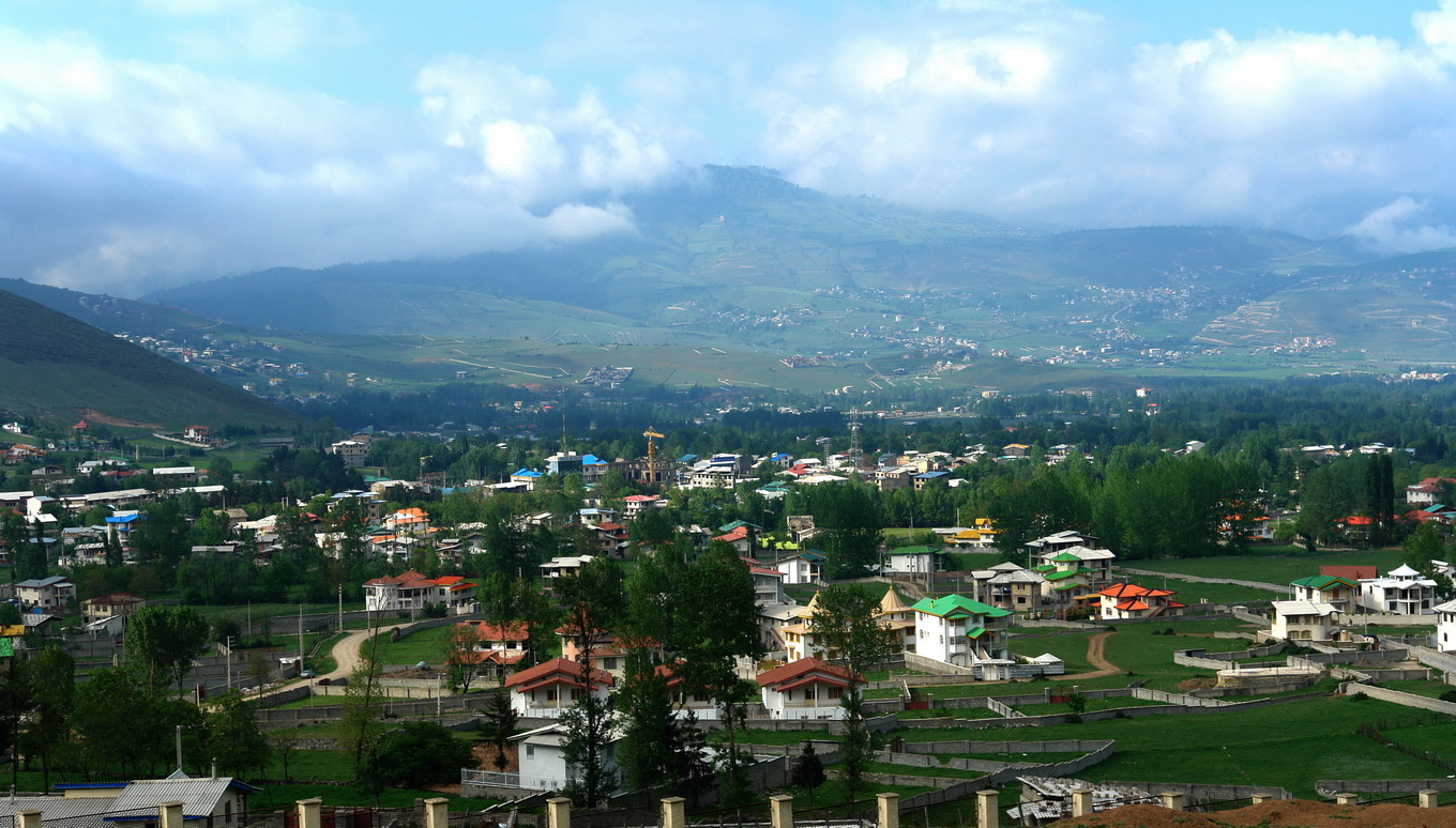 مدينة كلاردشت في شمال إيران