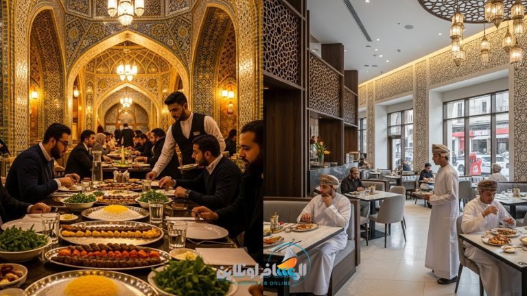 أسعار المطاعم في إيران وعُمان