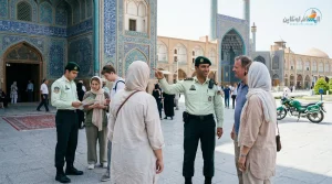 شرطة سياحية في إيران