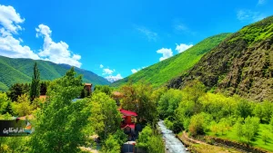 فيلا مفروش مطلّ على النهر في كلاردشت