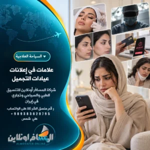 علامات في إعلانات عيادات التجميل