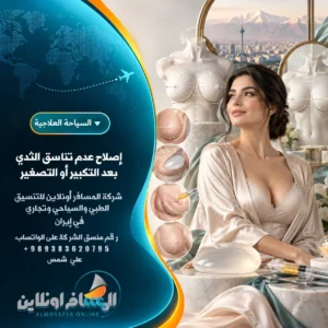 إصلاح عدم تناسق الثدي بعد التكبير أو التصغير