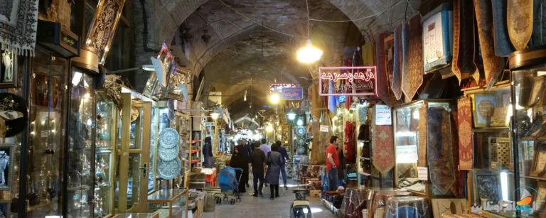 سوق القيصرية في اصفهان