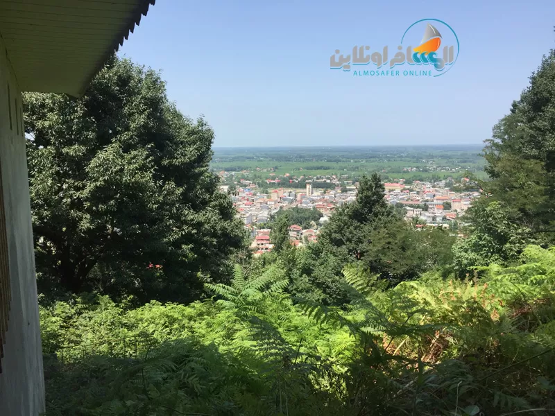 التلفريك في لاهيجان