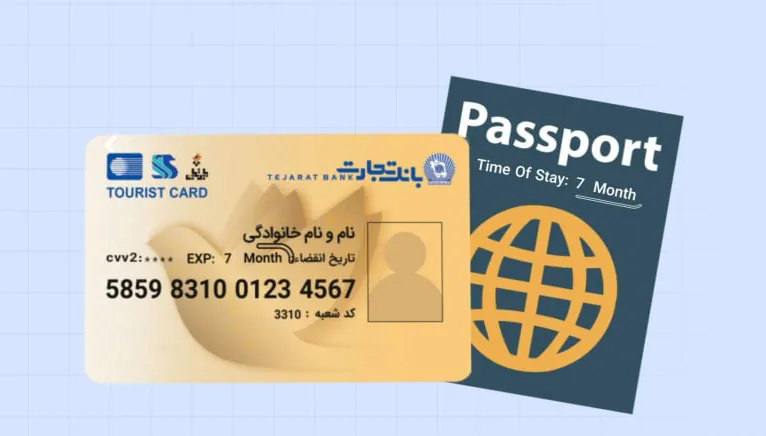 البطاقات البنكية للسياح في مدينة كلاردشت شمال إيران
